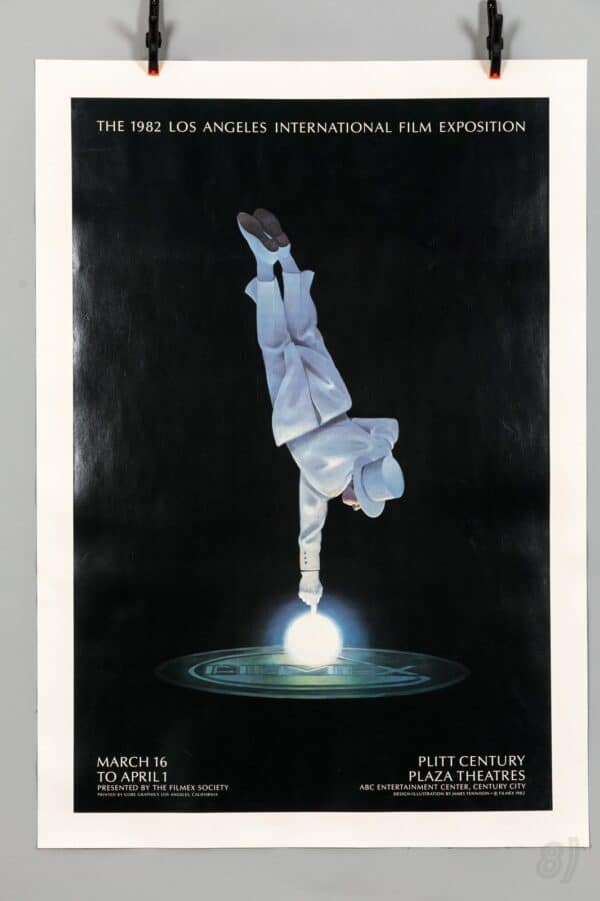 1982 FILMEX Los Angeles International Film Exposition Poster