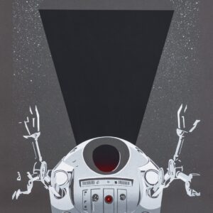 2001: A Space Odyssey Alamo Drafthouse Screen Print Poster 2008
