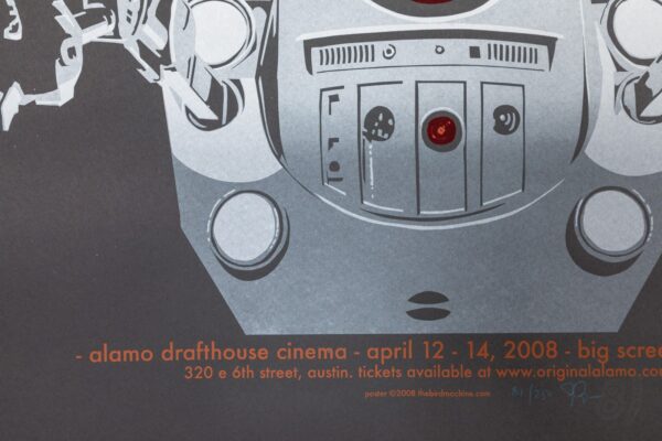 2001: A Space Odyssey Alamo Drafthouse Screen Print Poster 2008