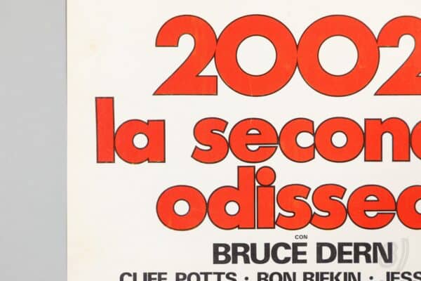 2002: La Seconda Odissea Italian Locandina Film Poster 1976 2002: La Seconda Odissea Italian Locandina Film Poster 1976
