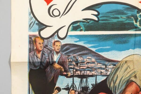 Boy on a Dolphin 1957 Original Egyptian Movie Poster Sophia Lore Boy on a Dolphin 1957 Original Egyptian Movie Poster Sophia Loren