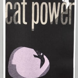 Cat Power Gig Poster The Showbox Seattle 2006 Anniversary Edition