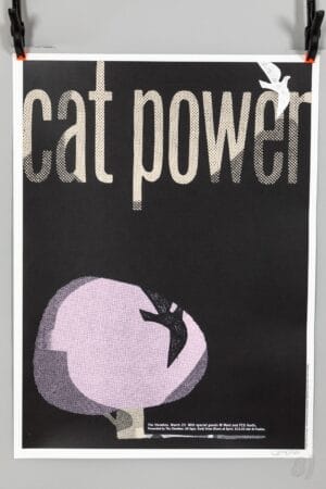 Cat Power Gig Poster The Showbox Seattle 2006 Anniversary Edition