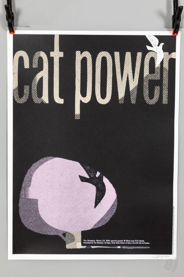 Cat Power Gig Poster The Showbox Seattle 2006 Anniversary Edition