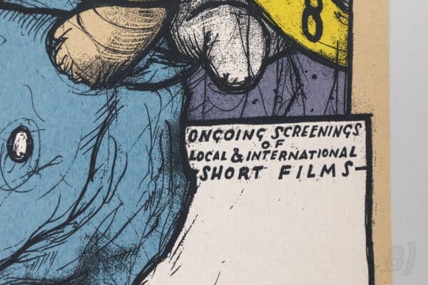 Chicago Short Film Brigade 2008 Screen Print Poster The Bird M Chicago Short Film Brigade 2008 Screen Print Poster – The Bird Machine