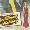 Christmas Holiday 1944 Original Film Poster Deanna Durbin Gene K Christmas Holiday 1944 Original Film Poster Deanna Durbin Gene Kelly