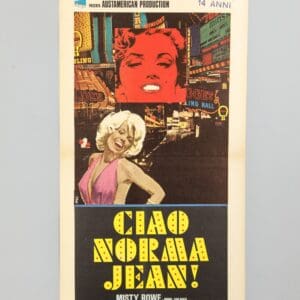 Ciao Norma Jean! 1976 Italian Locandina Movie Poster – Marilyn Monroe