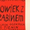 Cz?owiek z Karabinem 1938 Soviet Film Polish Poster Jerzy Flisak Człowiek z Karabinem 1938 Soviet Film Polish Poster Jerzy Flisak