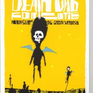 Death Cab for Cutie Showbox Seattle 2003 Gig Poster Jeff Kleinsmith