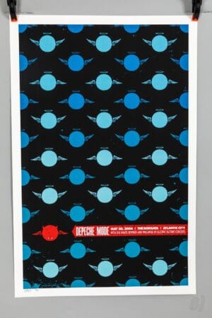 Depeche Mode 2006 Gig Poster The Borgata Atlantic City Todd Sl Depeche Mode 2006 Gig Poster – The Borgata Atlantic City Todd Slater
