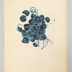 Dianogah Vintage Gig Poster March 20 Screenprint Signed