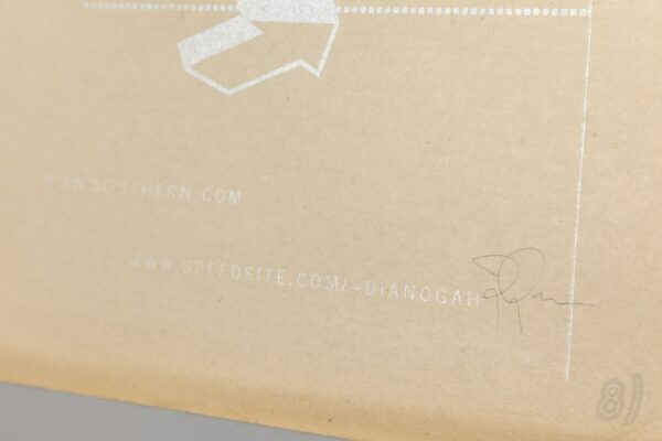 Dianogah Vintage Gig Poster March 20 Screenprint Signed Dianogah Vintage Gig Poster March 20 Screenprint Signed