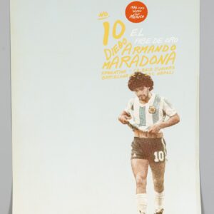 Diego Maradona 1986 FIFA World Cup Mexico Limited Edition Print 27/50