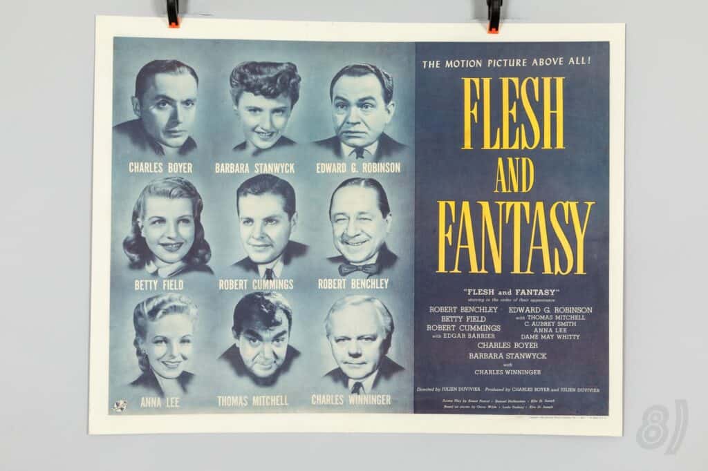 Flesh and Fantasy 1943 Original Universal Pictures Movie Poster