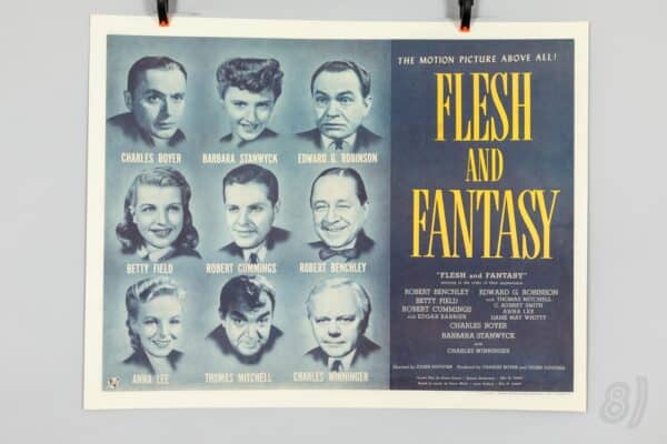 Flesh and Fantasy 1943 Original Universal Pictures Movie Poster