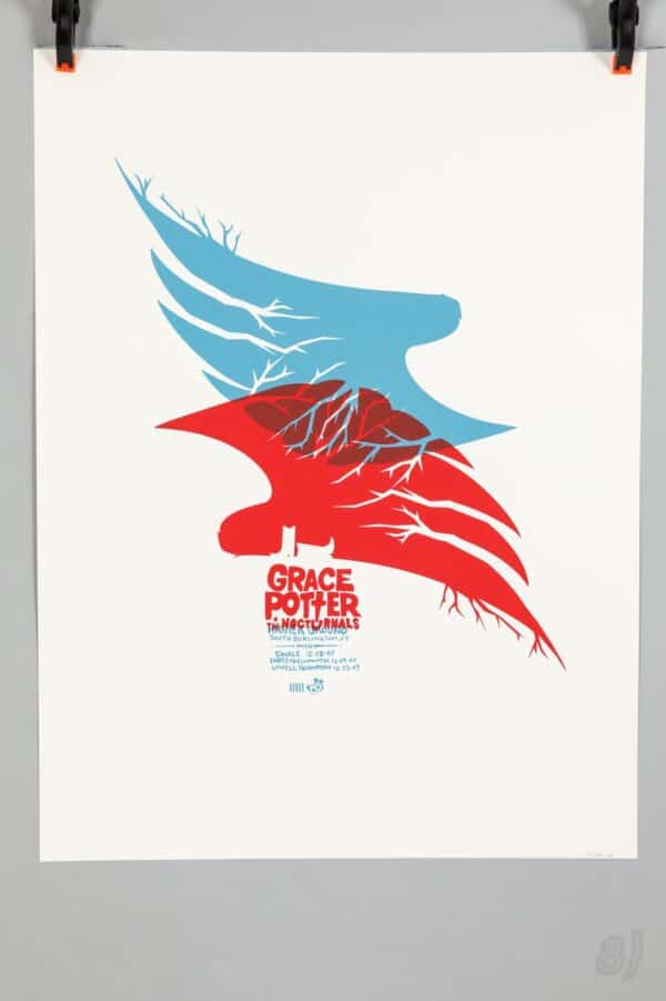 Grace Potter & The Nocturnals 2007 Higher Ground Gig Poster #121/150