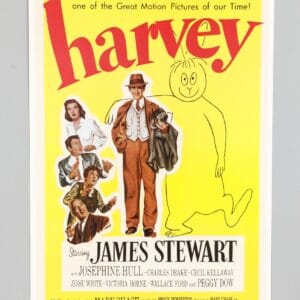 Harvey (1950) James Stewart Original Movie Poster Reprint