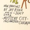 Jay Ryan 'Racing Around the Room' 2006 Signed Screenprint Poster Jay Ryan 'Racing Around the Room' 2006 Signed Screenprint Poster