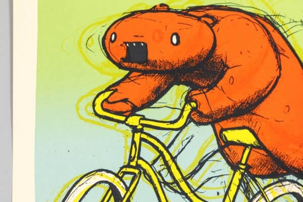 Jay Ryan 'Racing Around the Room' 2006 Signed Screenprint Poster Jay Ryan 'Racing Around the Room' 2006 Signed Screenprint Poster