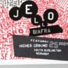 Jello Biafra Gig Poster Higher Ground Vermont Feb 25 2007