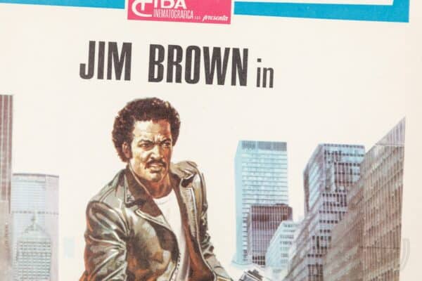 Jim Brown 'Un Duro al Servizio della Polizia' Italian Locandina Poster