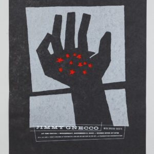 Jimmy Gnecco Gig Poster The Social Orlando 2003 Screenprint