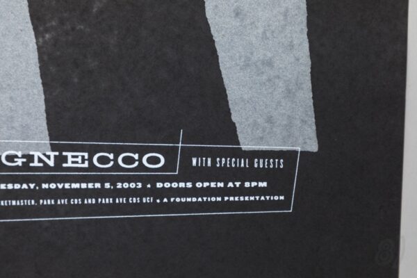 Jimmy Gnecco Gig Poster The Social Orlando 2003 Screenprint