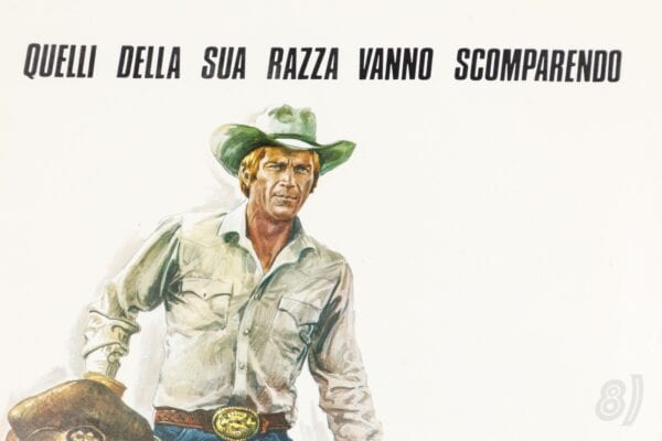 Junior Bonner 1972 Italian Locandina Steve McQueen Sam Peckinpah