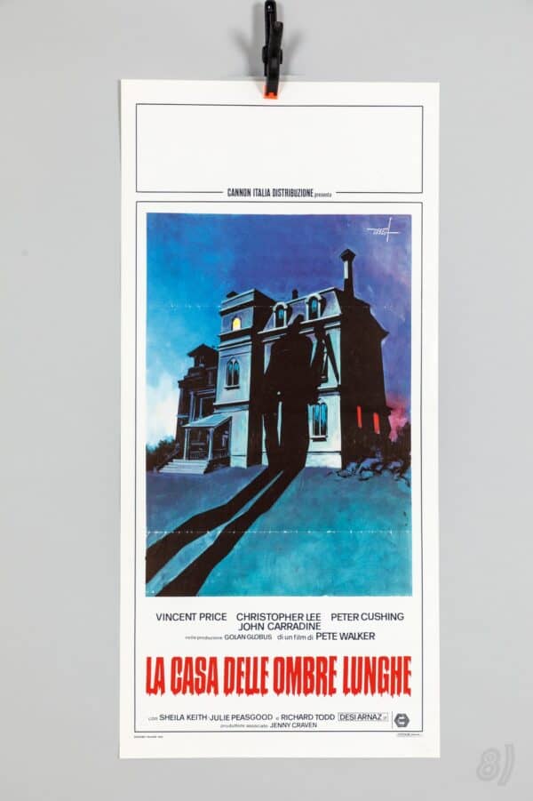 La Casa Delle Ombre Lunghe 1983 Italian Locandina Movie Poster