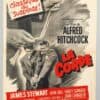 La Corde Alfred Hitchcock French Film Poster, Rope (1948) La Corde – Alfred Hitchcock French Film Poster, Rope (1948)