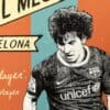 Lionel Messi FC Barcelona Limited Edition Screen Print #16/50 Lionel Messi FC Barcelona Limited Edition Screen Print #16/50