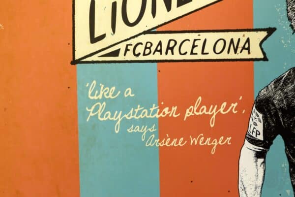 Lionel Messi FC Barcelona Limited Edition Screen Print #16/50 Lionel Messi FC Barcelona Limited Edition Screen Print #16/50