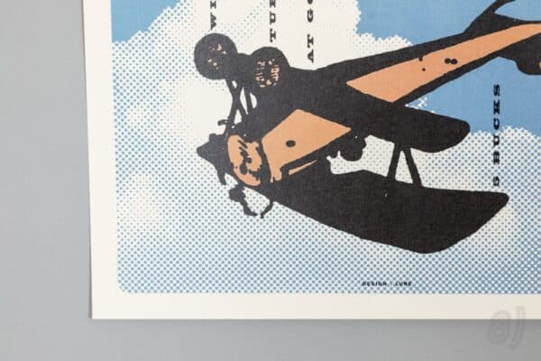 Low Band 1998 Gig Poster – Figurehead Presents, Go Lounge, April 14