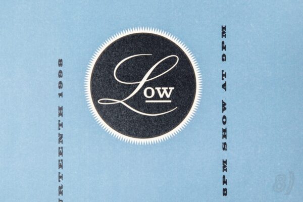 Low Band 1998 Gig Poster – Figurehead Presents, Go Lounge, April 14