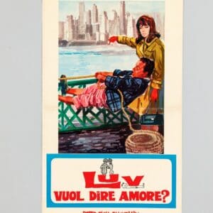 LUV (1967) Italian Locandina Movie Poster Jack Lemmon Peter Falk