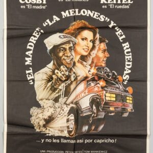 Mothers Jugs & Speed 1976 Spanish Film Poster Bill Cosby Raquel Welch