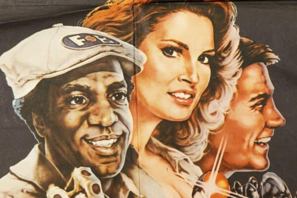 Mothers Jugs & Speed 1976 Spanish Film Poster Bill Cosby Raquel Welch