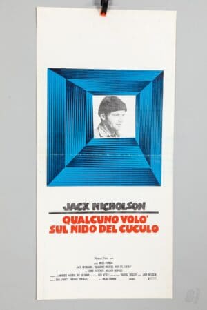 One Flew Over the Cuckoo's Nest Italian Locandina Poster Jack Ni One Flew Over the Cuckoo's Nest Italian Locandina Poster Jack Nicholson