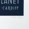 Our Planet Is A Blue Planet 2008 Cardiff Gig Poster – Signed 269/350