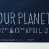 Our Planet Is A Blue Planet 2008 Cardiff Gig Poster – Signed 269/350