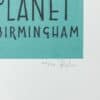 Our Planet Is A Blue Planet 2008 Gig Poster Symphony Hall Birmingham