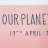 Our Planet Is A Blue Planet Gig Poster Nottingham Arena 2008