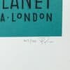 Our Planet Is A Blue Planet Wembley Arena London 2008 Gig Poster