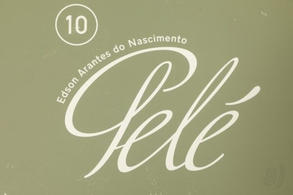 Pelé 'a Seleção' No.10 Limited Edition Screen Print 17/50 Zoran Lunes