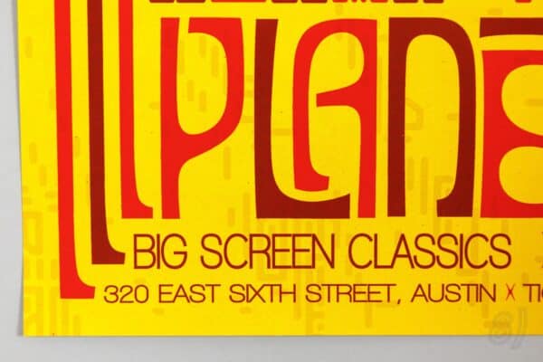 Planet of the Apes 2008 Alamo Drafthouse Big Screen Classics Poster