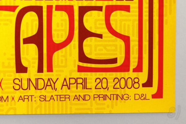Planet of the Apes 2008 Alamo Drafthouse Big Screen Classics Poster