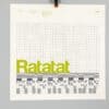 Ratatat Gig Poster 2005 Higher Ground South Burlington Vermont #103/140