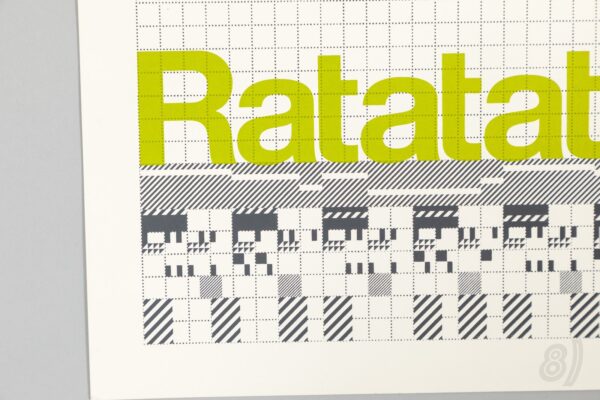 Ratatat Gig Poster 2005 Higher Ground South Burlington Vermont #103/140