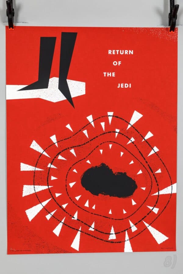 Return of the Jedi Screen Print Poster Ty Mattson 1st Ed 19/225