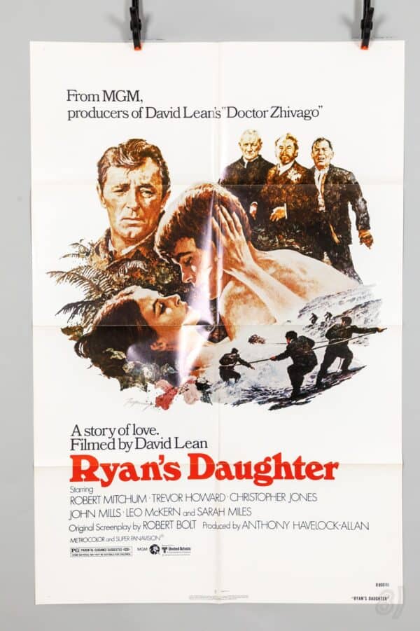 Ryan's Daughter (1970) MGM Original Movie Poster David Lean